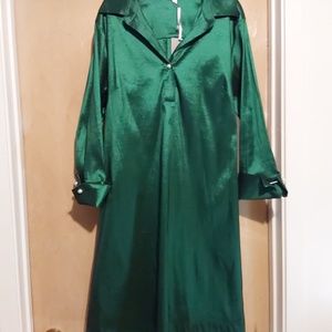 Preston & York Green Long Sleeve Dress